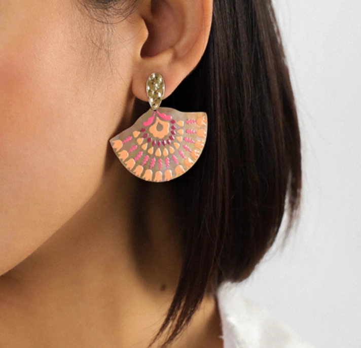 YOKO big post earrings