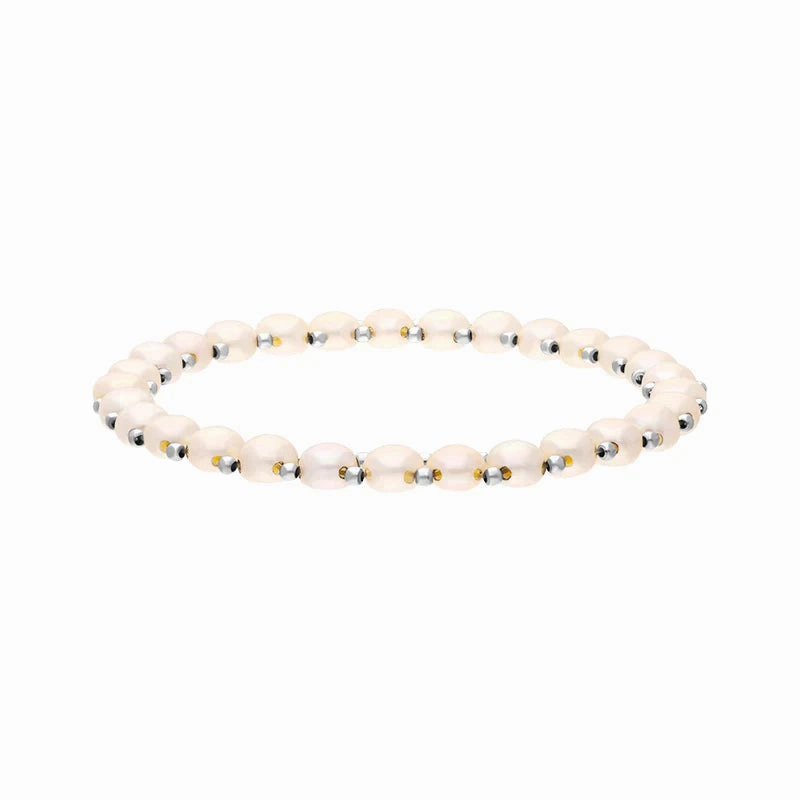 Yoko Pearls Freshwater Pearl Small White Bracelet D