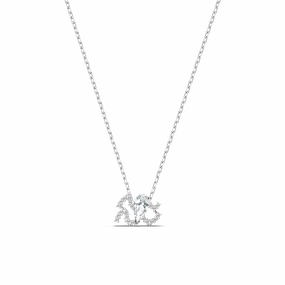 Zodiac II Aquarius Pendant